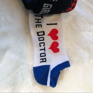 NWT Dr. Who Socks - 5 pair pack